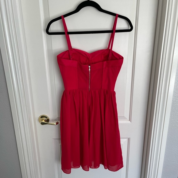 ERIN by Erin Featherston Red Dress. - Picture 2 of 4